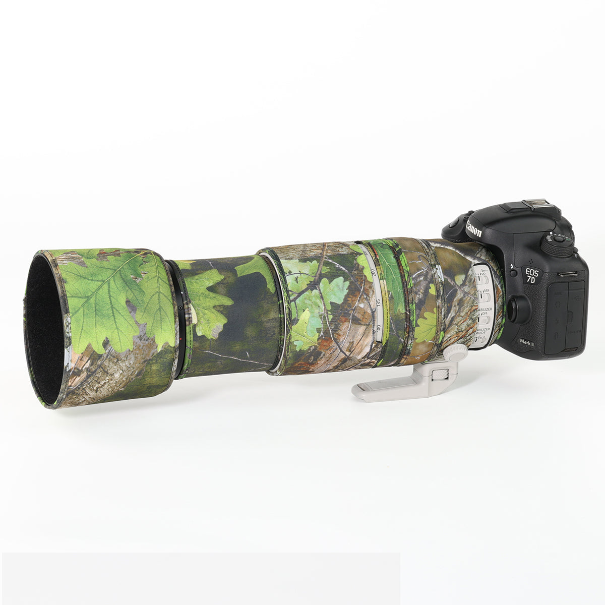 CHASING BIRDS Camouflage Waterproof Lens Coat for Canon EF 100-400mm F4.5-5.6 L is II USM Rainproof Lens Protective Cover