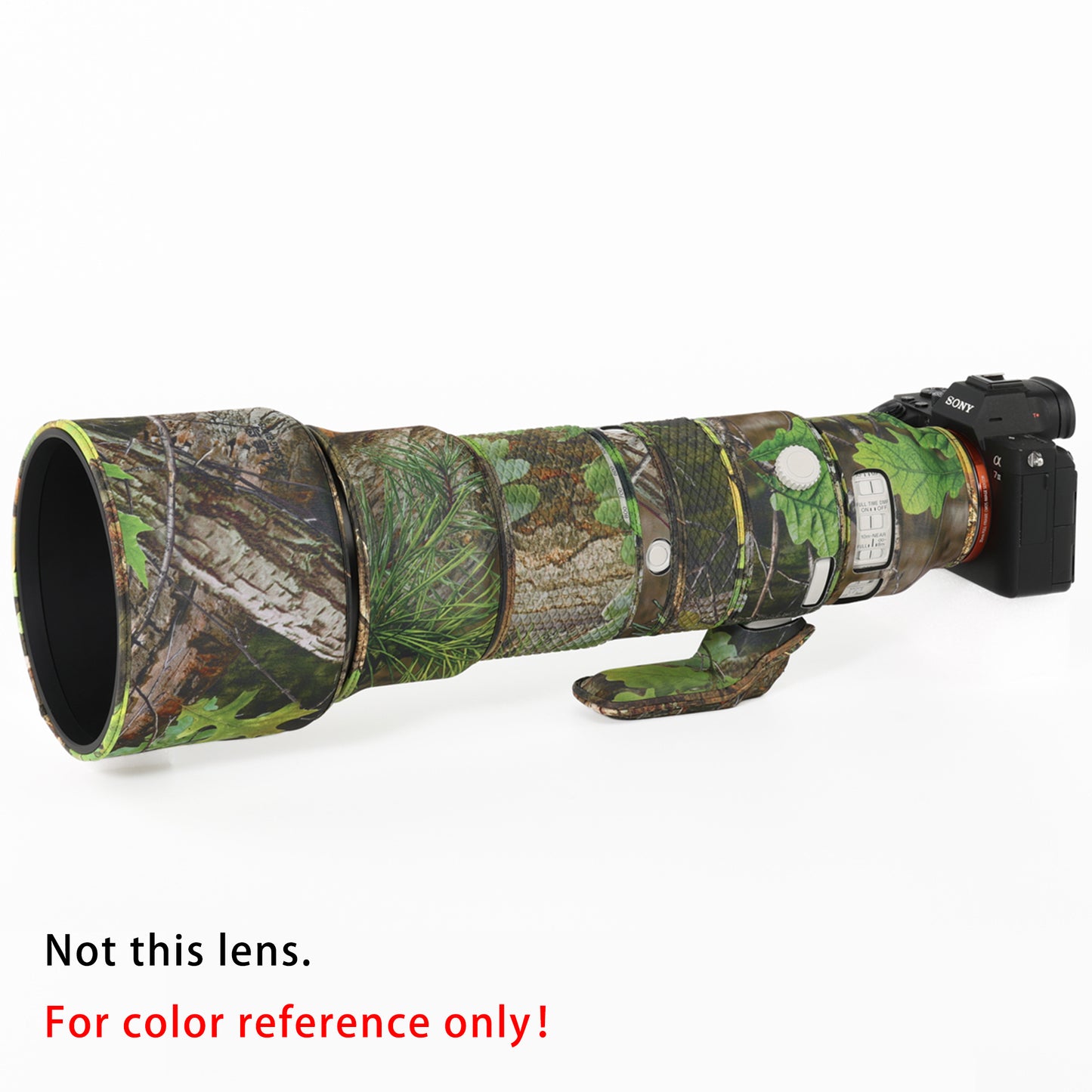 CHASING BIRDS Camouflage Waterproof Lens Coat for NIKON Z 180-600mm F5.6 VR Rainproof Lens Protective Cover
