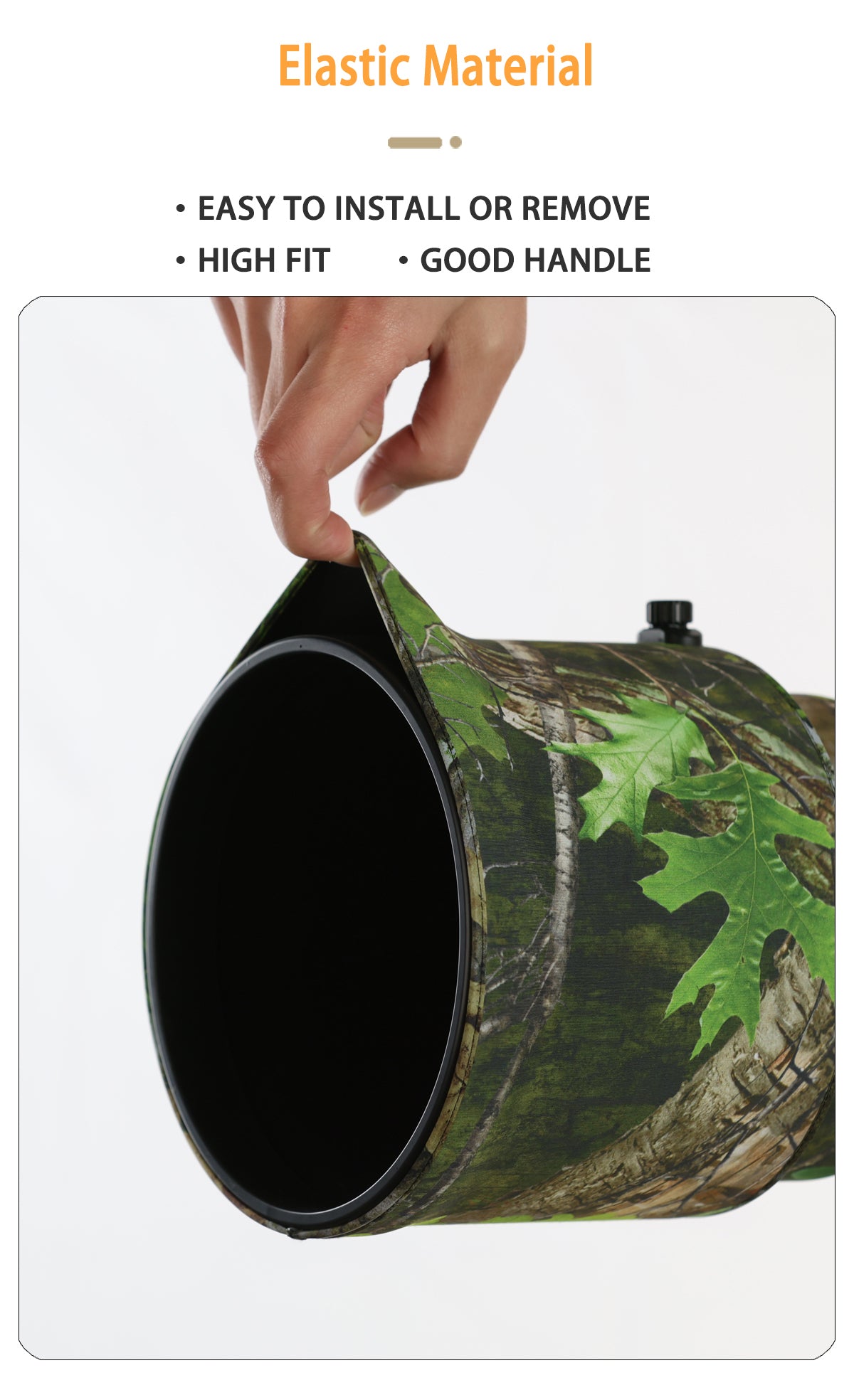 CHASING BIRDS Camouflage Waterproof Lens Coat for SONY FE 70-200 F 2.8 GM OSS II Rainproof Lens Protective Cover