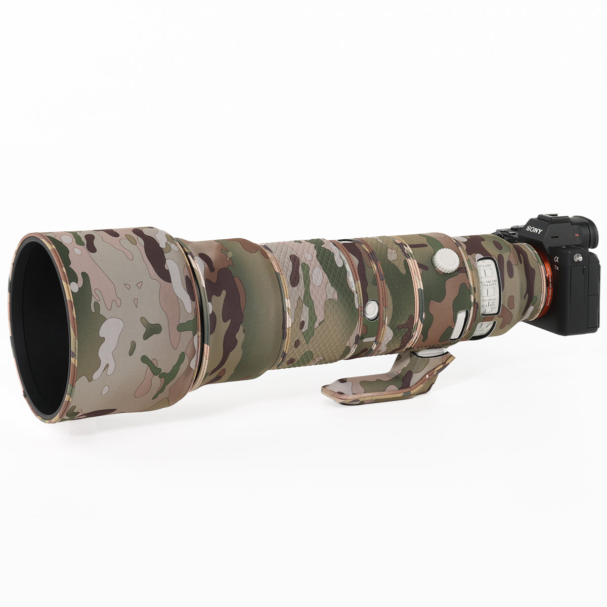 CHASING BIRDS Camouflage Waterproof Lens Coat for Sony FE 400-800mm F6.3-8 G OSS Rainproof Lens Protective Cover