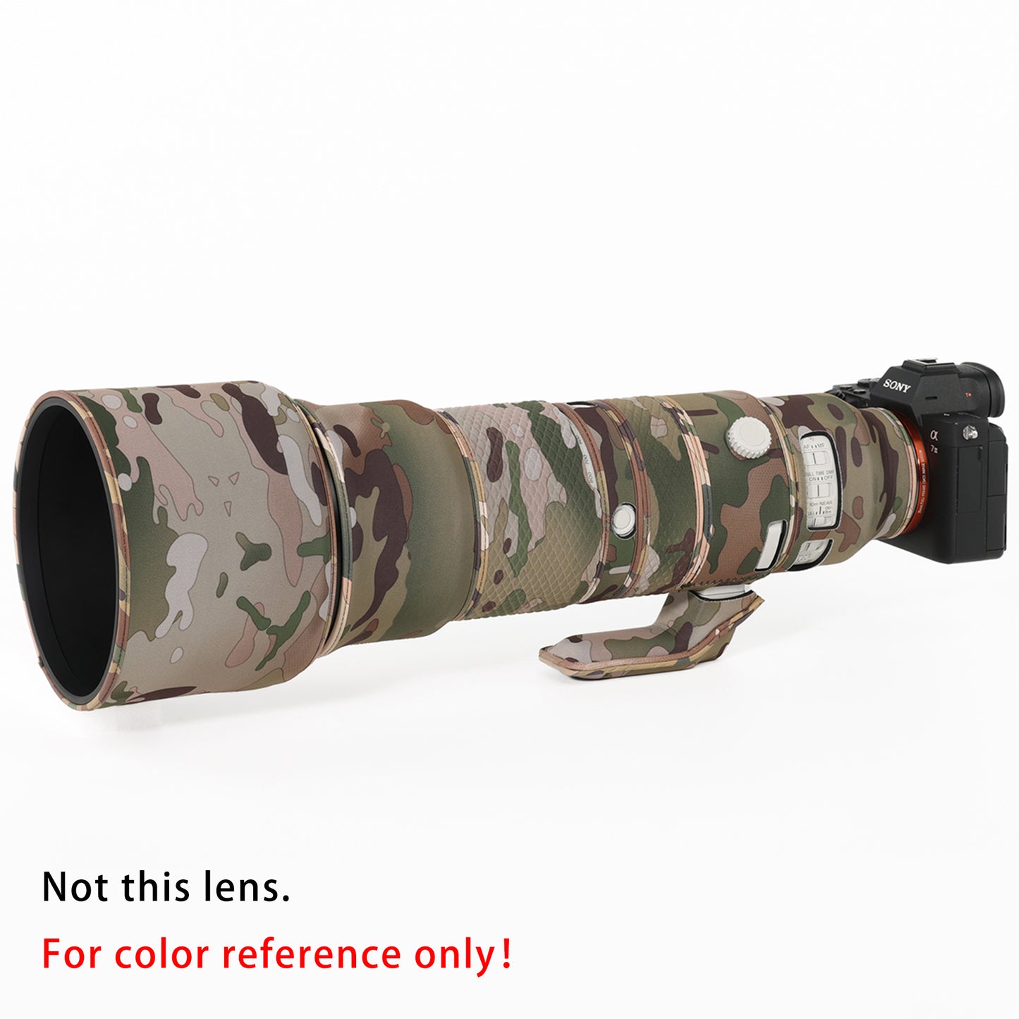 CHASING BIRDS Camouflage Waterproof Lens Coat for NIKON Z 180-600mm F5.6 VR Rainproof Lens Protective Cover