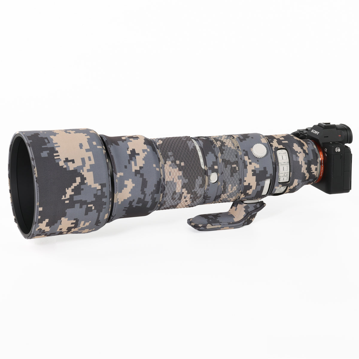 CHASING BIRDS Camouflage Waterproof Lens Coat for Sony FE 400-800mm F6.3-8 G OSS Rainproof Lens Protective Cover