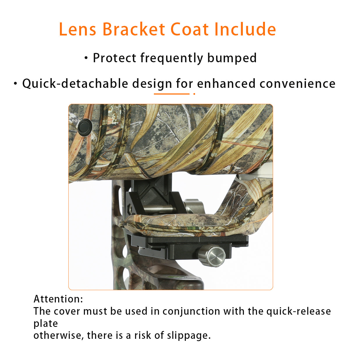 CHASING BIRDS Camouflage Waterproof Lens Coat for NIKON Z 600mm F4 VR S Rainproof Lens Protective Cover
