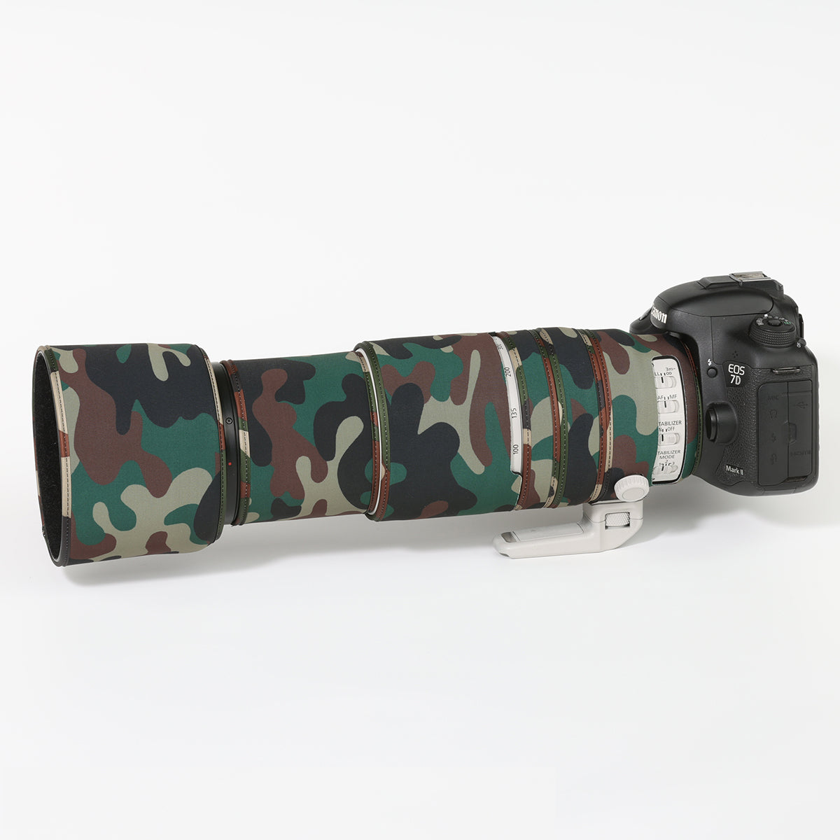 CHASING BIRDS Camouflage Waterproof Lens Coat for Canon EF 100-400mm F4.5-5.6 L is II USM Rainproof Lens Protective Cover