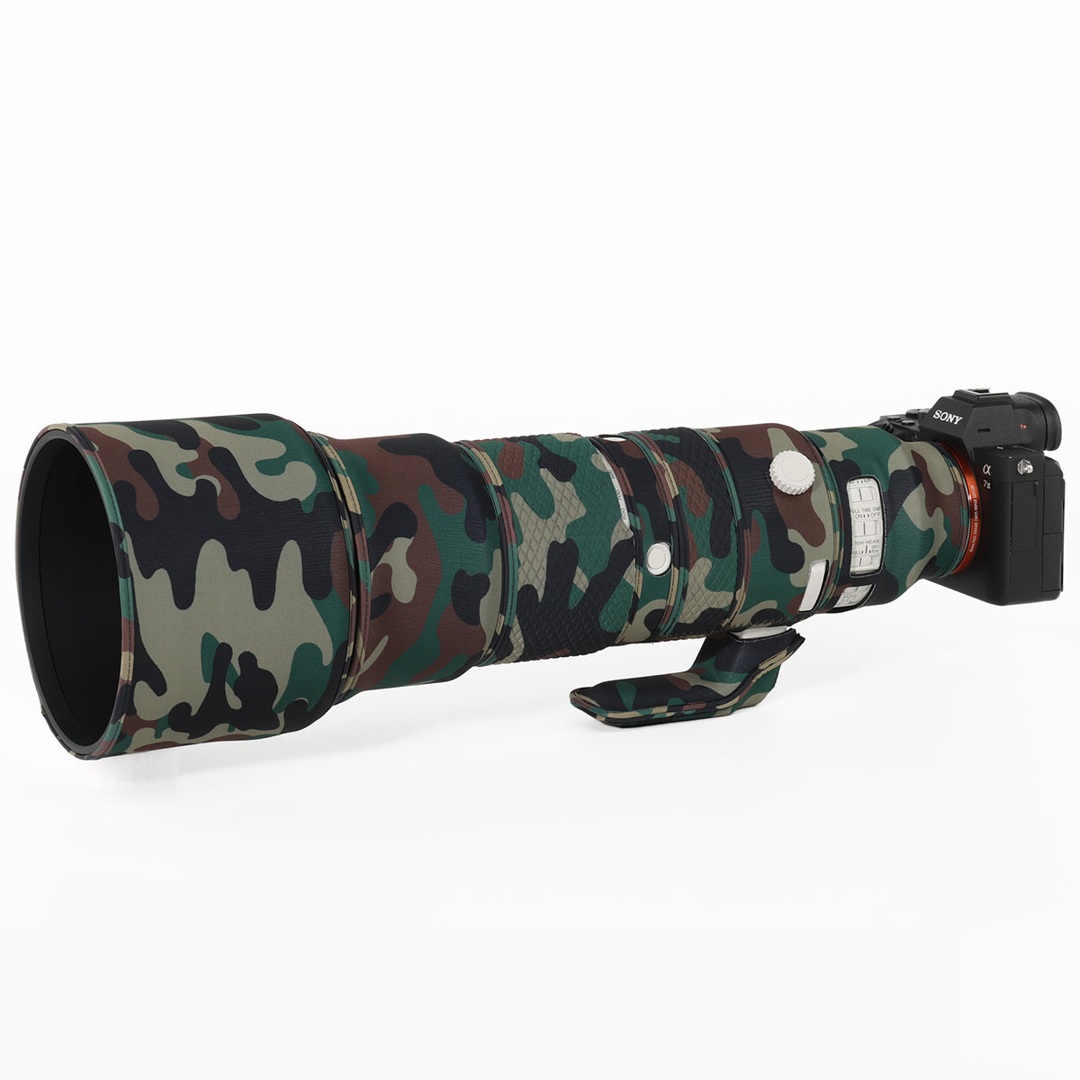 CHASING BIRDS Camouflage Waterproof Lens Coat for Sony FE 400-800mm F6.3-8 G OSS Rainproof Lens Protective Cover