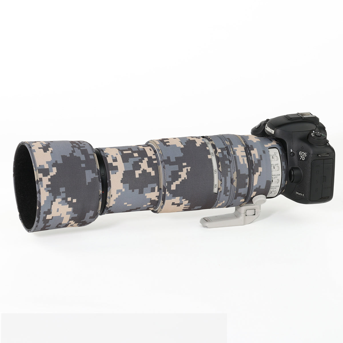 CHASING BIRDS Camouflage Waterproof Lens Coat for Canon EF 100-400mm F4.5-5.6 L is II USM Rainproof Lens Protective Cover