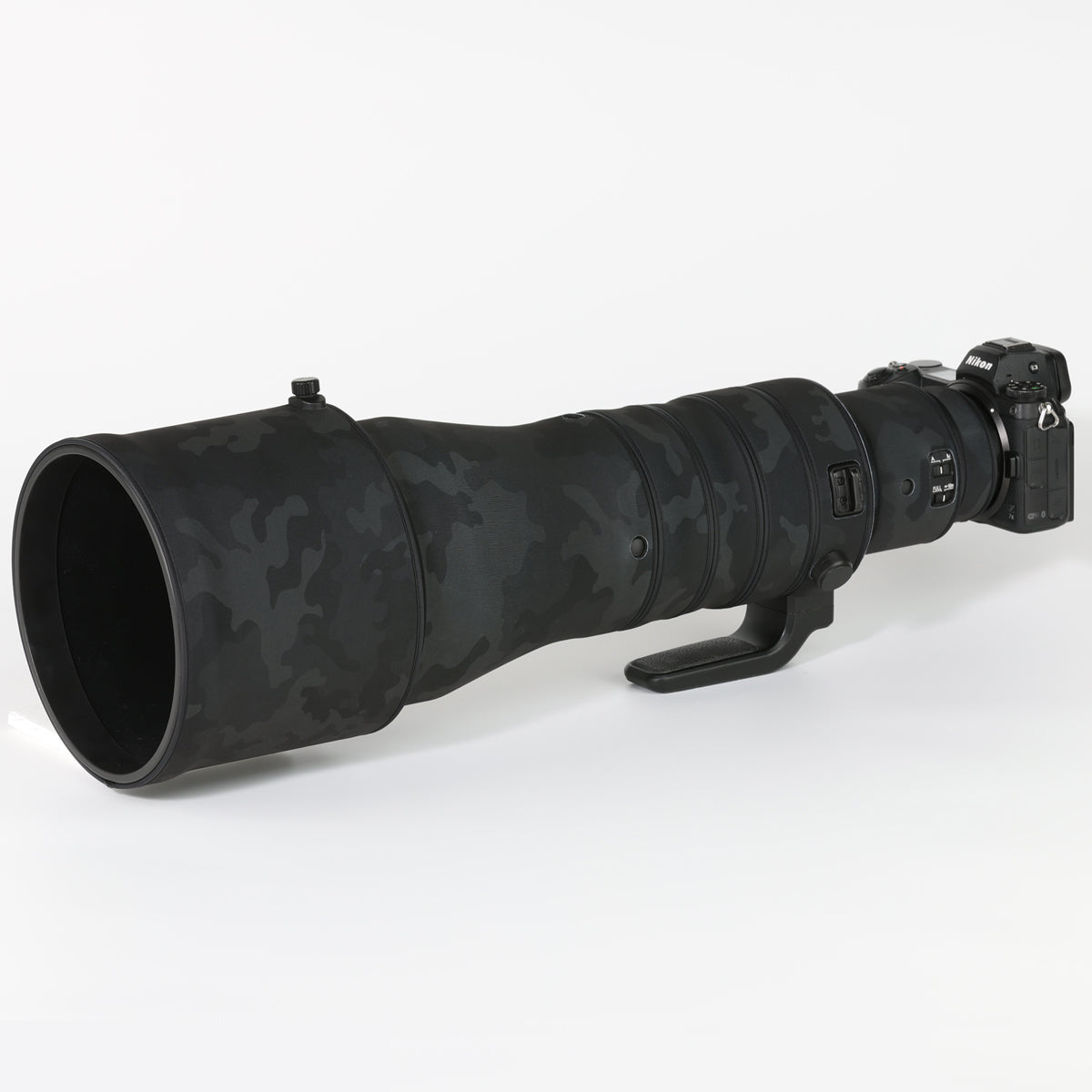 CHASING BIRDS Camouflage Waterproof Lens Coat for NIKON Z 180-600mm F5.6 VR Rainproof Lens Protective Cover