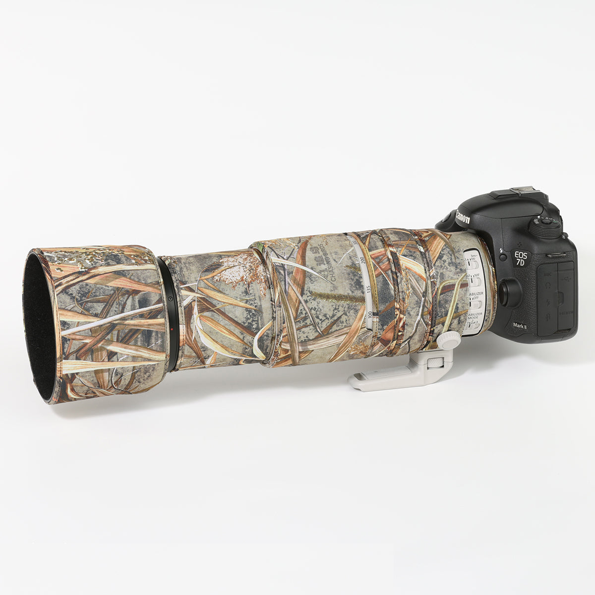 CHASING BIRDS Camouflage Waterproof Lens Coat for Canon EF 100-400mm F4.5-5.6 L is II USM Rainproof Lens Protective Cover