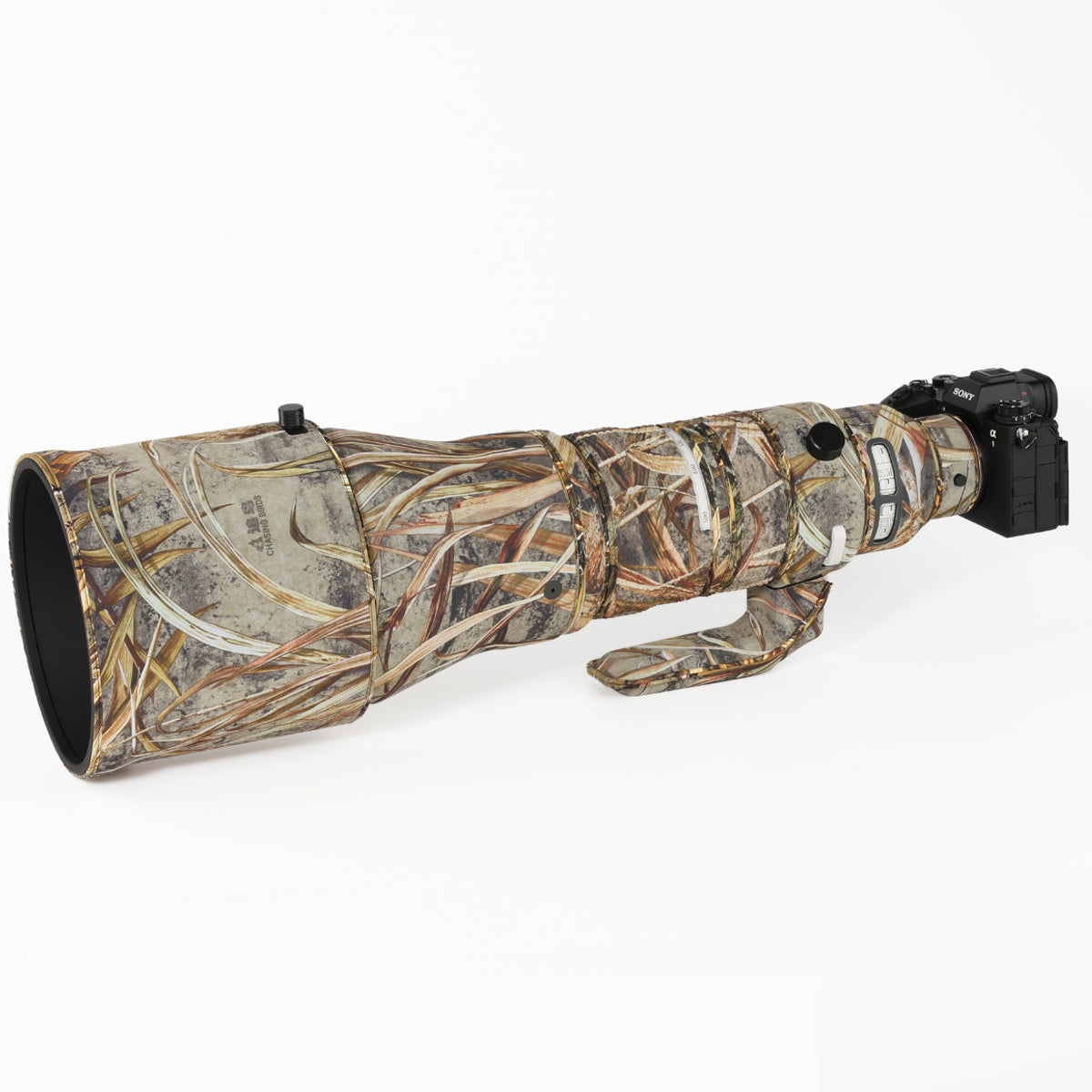 CHASING BIRDS Camouflage Waterproof Lens Coat for Sigma 300-600mm DG OS Sports Rainproof Lens Protective Cover