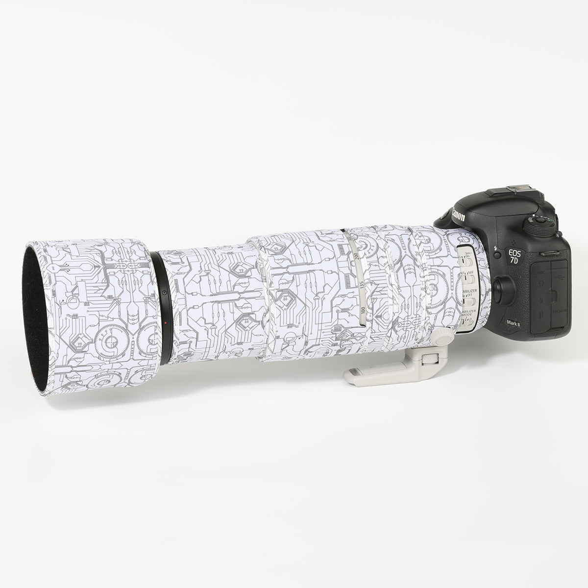 CHASING BIRDS Camouflage Waterproof Lens Coat for Canon EF 100-400mm F4.5-5.6 L is II USM Rainproof Lens Protective Cover