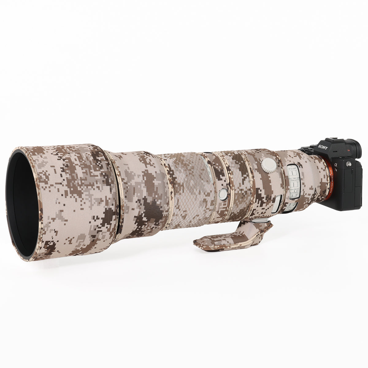 CHASING BIRDS Camouflage Waterproof Lens Coat for Sony FE 400-800mm F6.3-8 G OSS Rainproof Lens Protective Cover