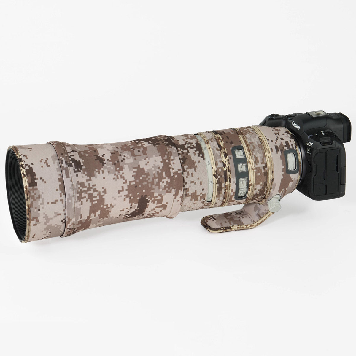CHASING BIRDS Camouflage Waterproof Lens Coat for Canon RF 100-500mm F4.5-7.1 L IS USM Rainproof Lens Protective Cover