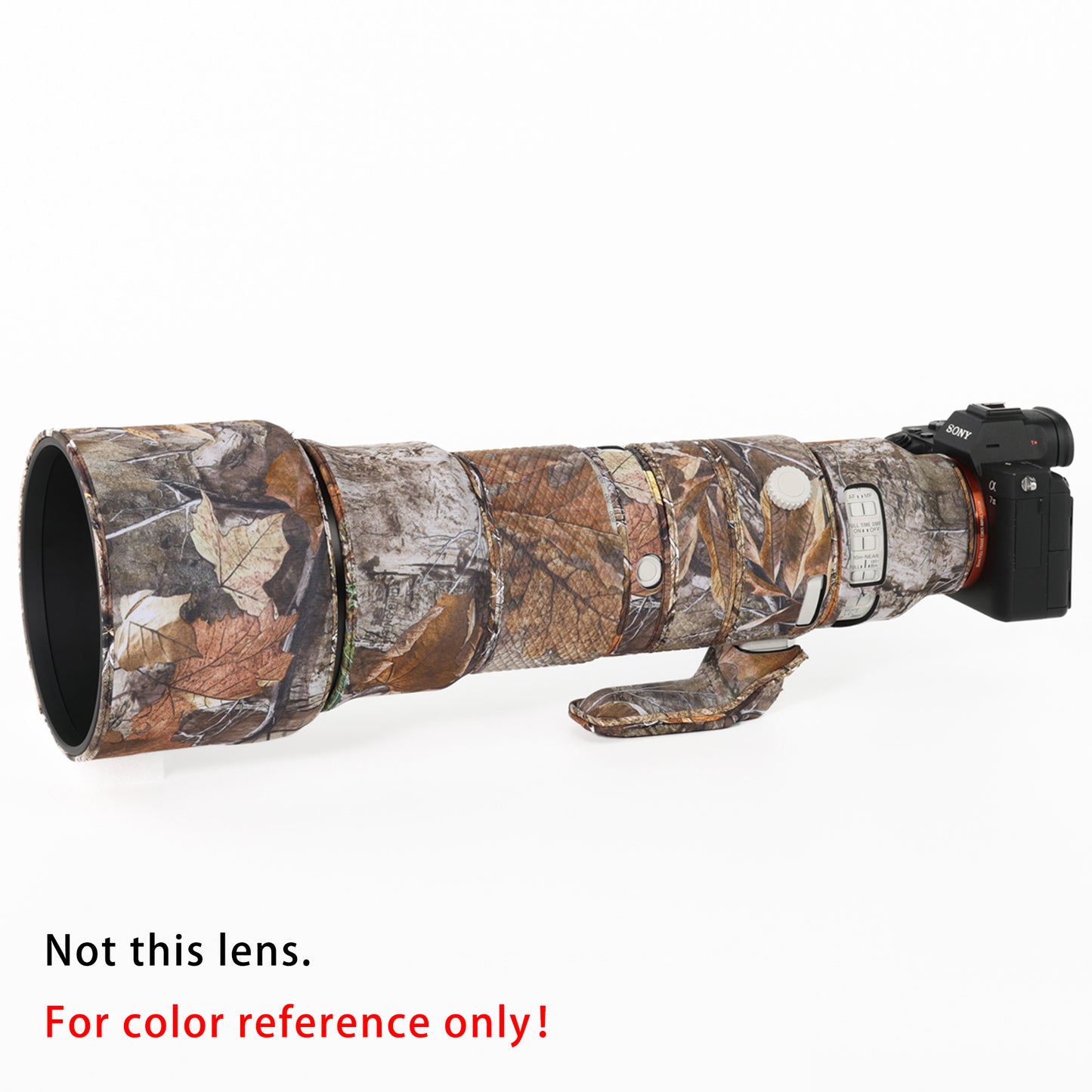 CHASING BIRDS Camouflage Waterproof Lens Coat for NIKON Z 180-600mm F5.6 VR Rainproof Lens Protective Cover