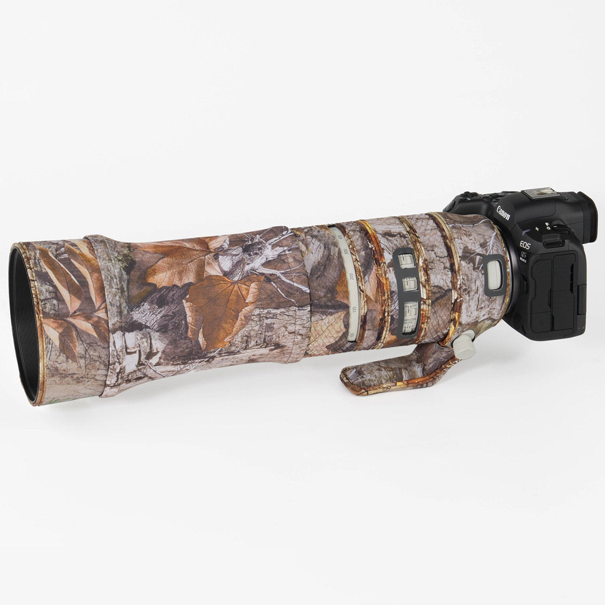 CHASING BIRDS Camouflage Waterproof Lens Coat for Canon RF 100-500mm F4.5-7.1 L IS USM Rainproof Lens Protective Cover