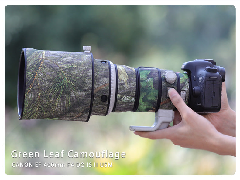 CHASING BIRDS Camouflage Waterproof Lens Coat for Canon EF 400mm F4 DO is II USM Rainproof Lens Protective Cover