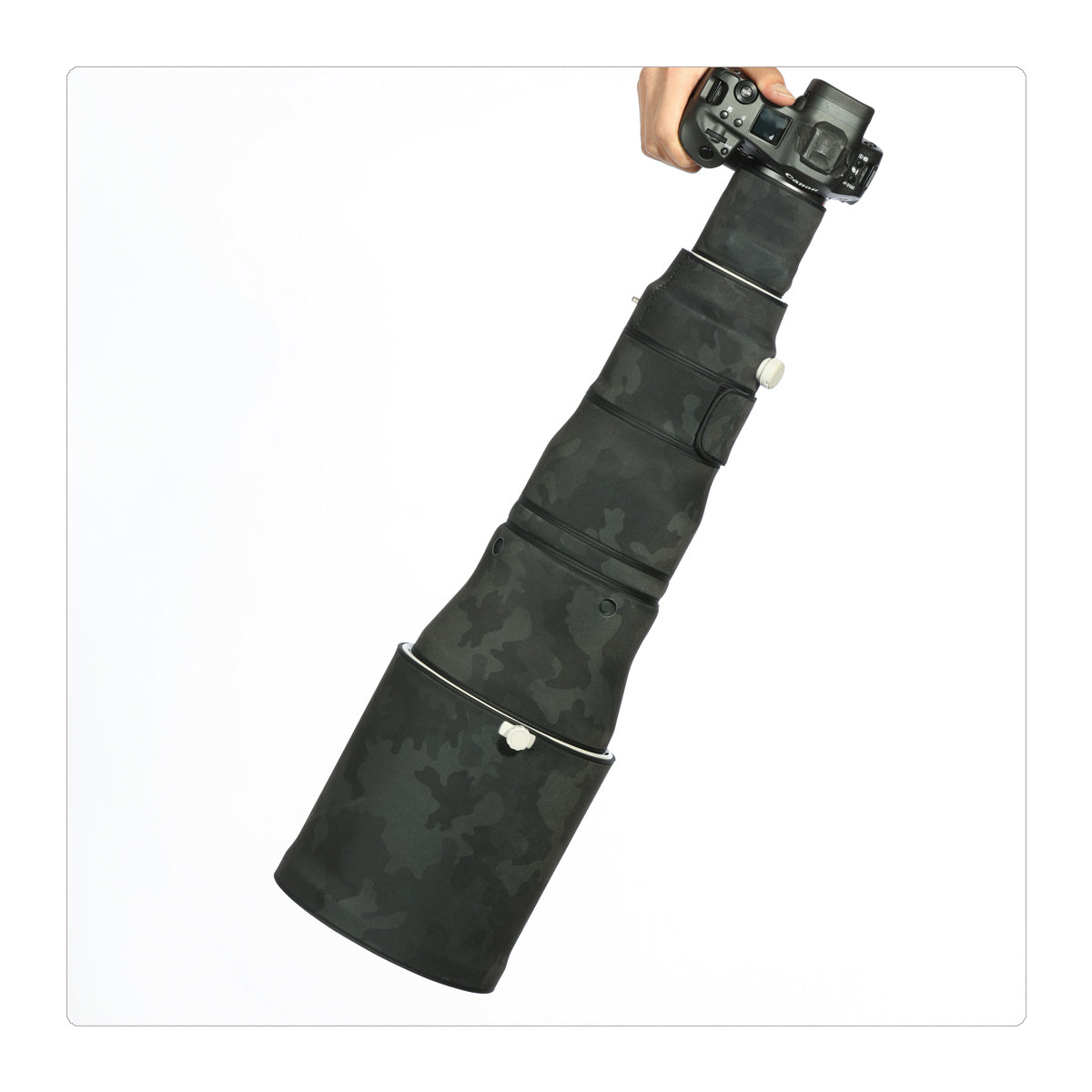 CHASING BIRDS Camouflage Waterproof Lens Coat for CANON RF 600mmF4 L IS USM Rainproof Lens Protective Cover