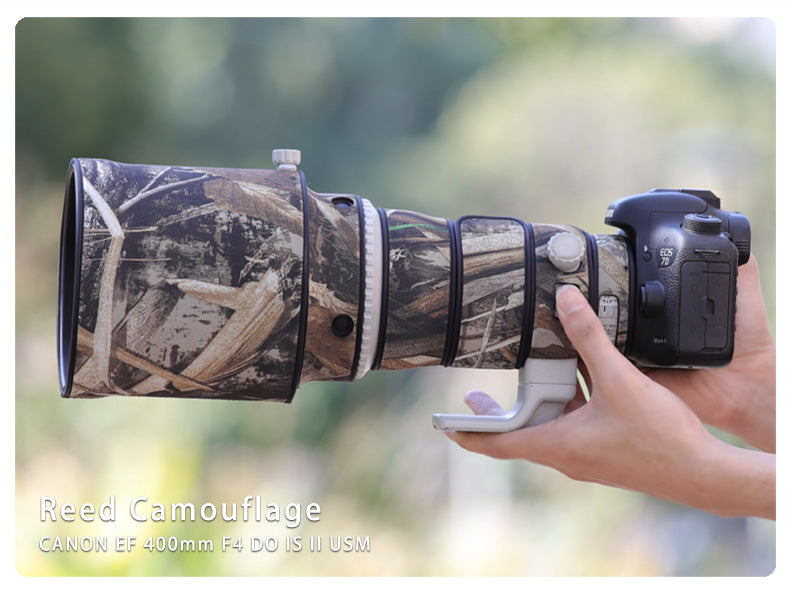 CHASING BIRDS Camouflage Waterproof Lens Coat for Canon EF 400mm F4 DO is II USM Rainproof Lens Protective Cover