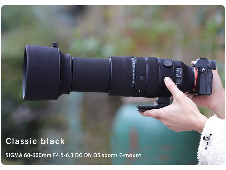 CHASING BIRDS Camouflage Waterproof Lens Coat for Sigma 60-600mm F4.5-6.3 DG DN OS Sports Rainproof Lens Protective Cover