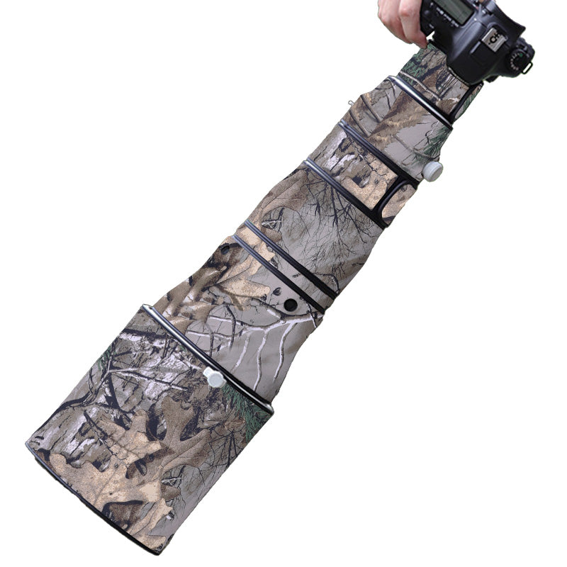 CHASING BIRDS Camouflage Waterproof Lens Coat for CANON RF 600mmF4 L IS USM Rainproof Lens Protective Cover