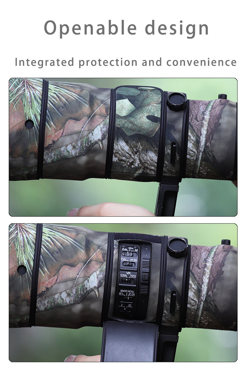 CHASING BIRDS Camouflage Waterproof Lens Coat for Nikon AF-S 500mm f/4 G ED VR Rainproof Lens Protective Cover