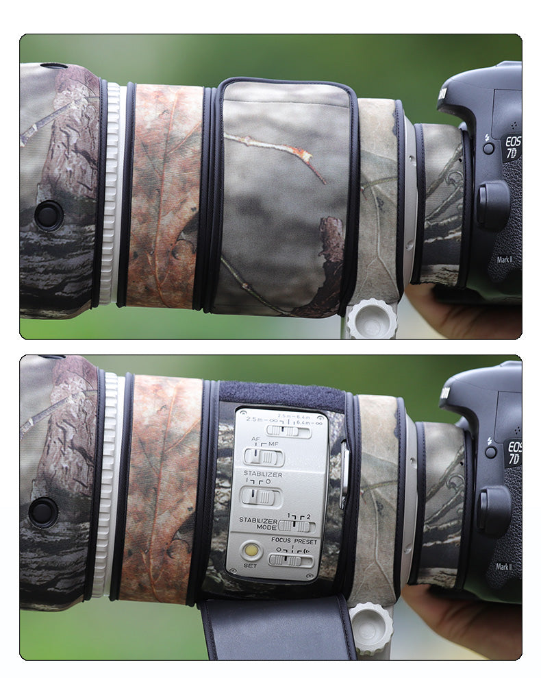 CHASING BIRDS Camouflage Waterproof Lens Coat for Canon EF 300mm F2.8 L is USM Rainproof Lens Protective Cover