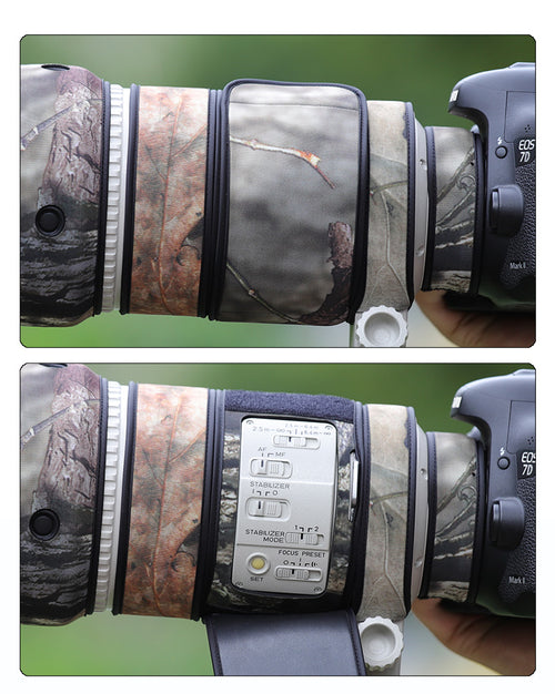 CHASING BIRDS Camouflage Waterproof Lens Coat for Canon EF 300mm F2.8 L is USM Rainproof Lens Protective Cover