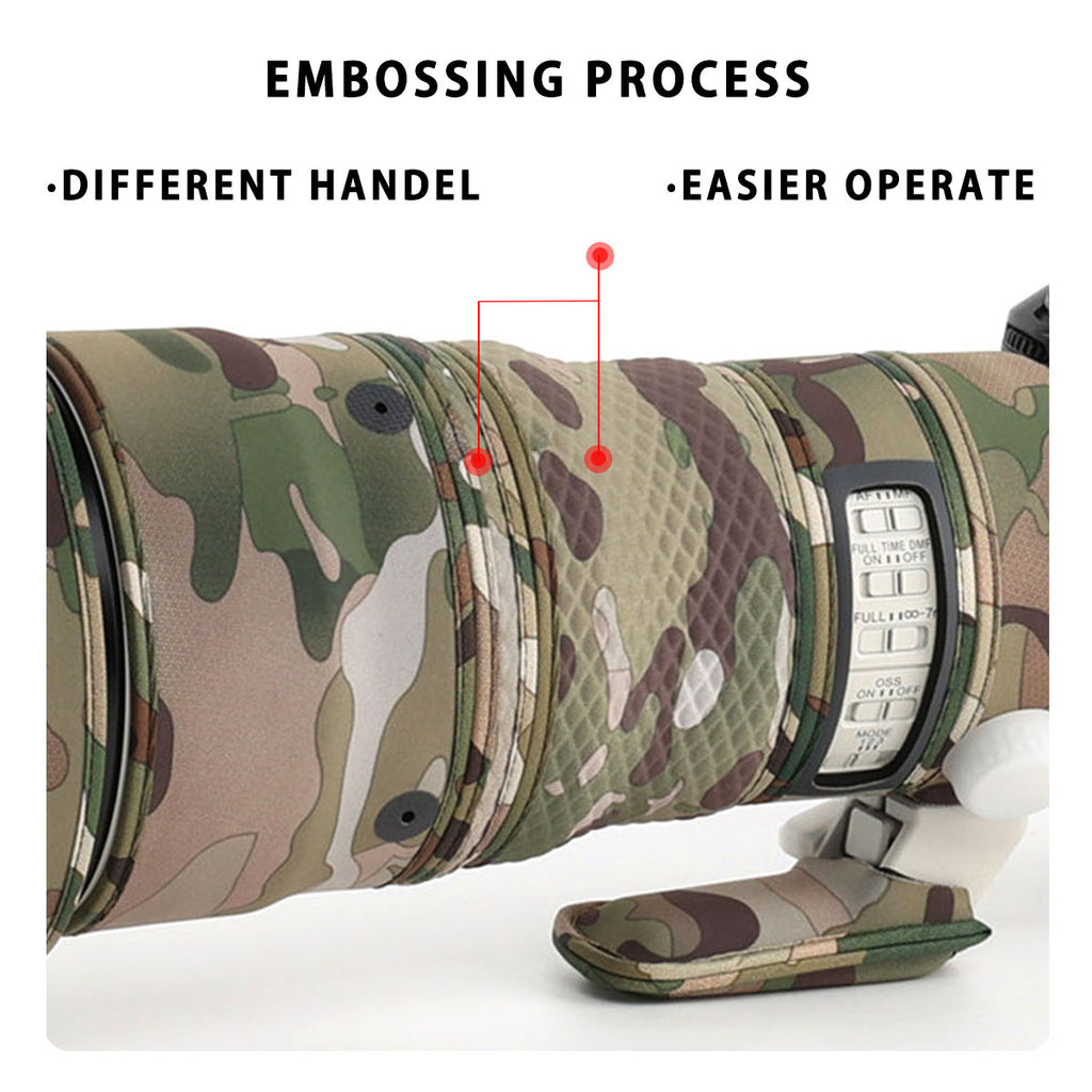 CHASING BIRDS Version V Lens Camouflage Waterproof Coat for SONY FE 400mm F4.5 GM OSS Rainproof Lens Protective Cover