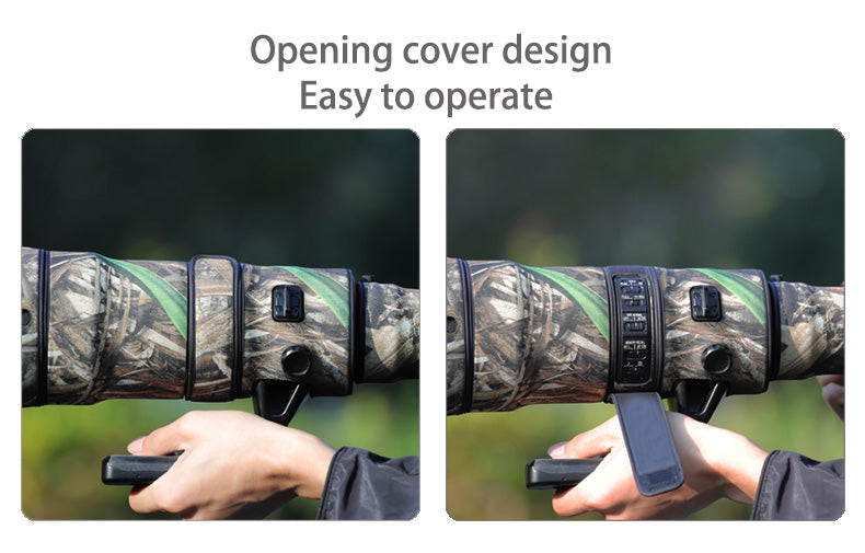 CHASING BIRDS Camouflage Waterproof Lens Coat for NIKON AF-S 800mm F5.6E FL ED VR Rainproof Lens Protective Cover