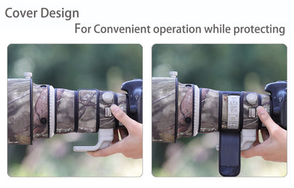 CHASING BIRDS Camouflage Waterproof Lens Coat for Canon EF 400mm F4 DO is II USM Rainproof Lens Protective Cover