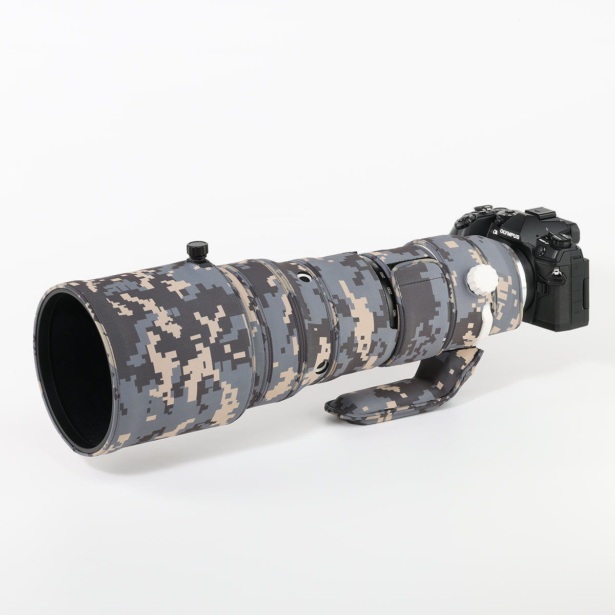 CHASING BIRDS Camouflage Waterproof Lens Coat for Olympus 150-400mm f4.5 TC1.25x IS PRO Rainproof Lens Protective Cover