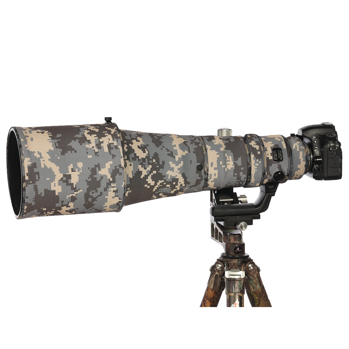 CHASING BIRDS Version IV Lens Camouflage Waterproof Coat for Nikon AF-S 600mm F4 E FL ED VR Rainproof Lens Protective Cover