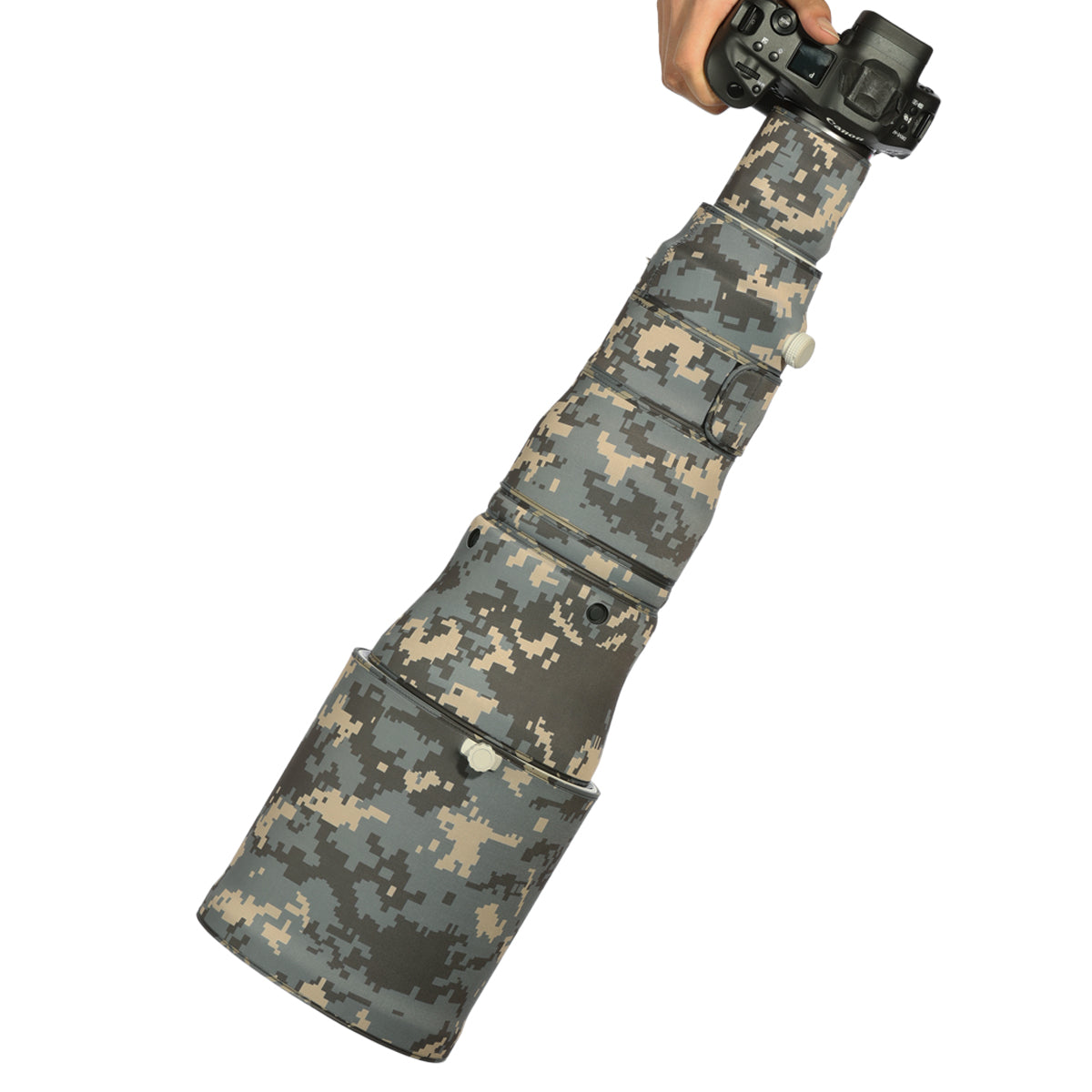 CHASING BIRDS Camouflage Waterproof Lens Coat for Canon RF 800mm F5.6 L is USM Rainproof Lens Protective Cover