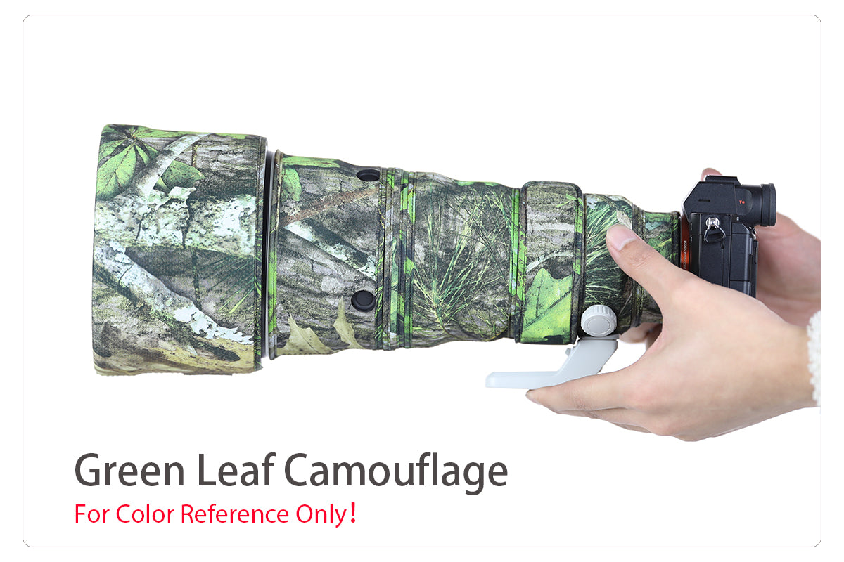 CHASING BIRDS Camouflage Waterproof Lens Coat for FUJIFILM XF 500mm F5.6 Rainproof Lens Protective Cover