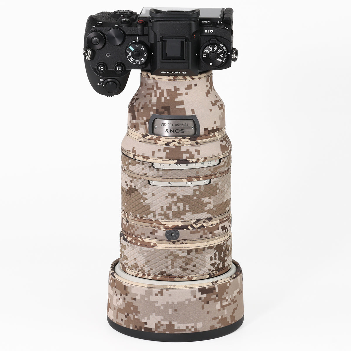 CHASING BIRDS Camouflage Waterproof Lens Coat for SONY 50-150 Rainproof Lens Protective Cover