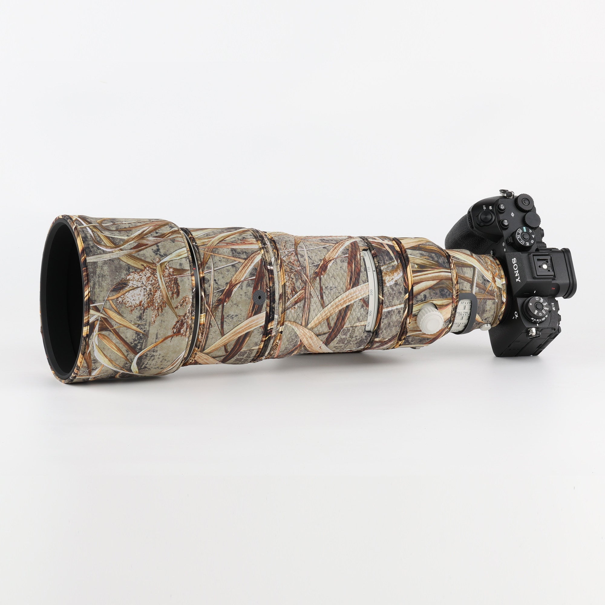 CHASING BIRDS Version IV Lens Camouflage Waterproof Coat for SONY FE 100-400mm F4.5 GM OSS Rainproof Lens Protective Cover