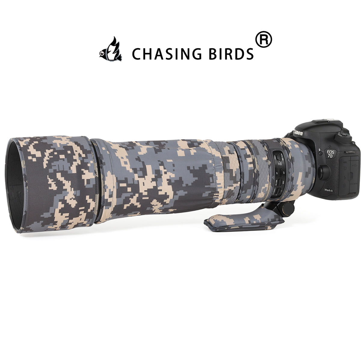 CHASING BIRDS Lens Camouflage Waterproof Coat for TAMRON SP 150-600mm F5-6.3 Di VC USD A011 Rainproof Lens Protective Cover Version IV