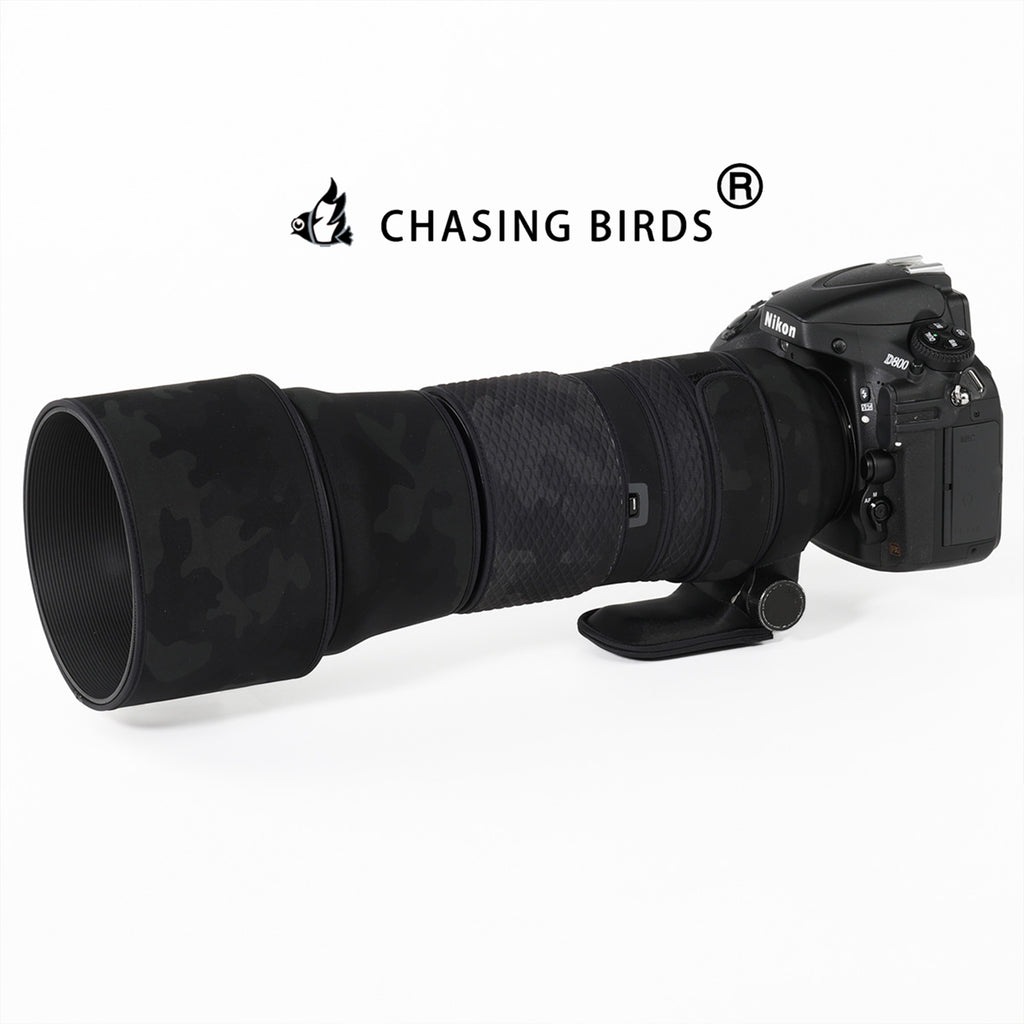 CHASING BIRDS Lens Camouflage Waterproof Coat for SIGMA 150-600mm F5-6.3 DG OS HSM Sports Rainproof Lens Protective Cover Version IV