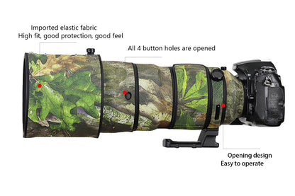 CHASING BIRDS Camouflage Waterproof Lens Coat for Nikon AF-S 300mm f/2.8G ED VR I/II Rainproof Lens Protective Cover