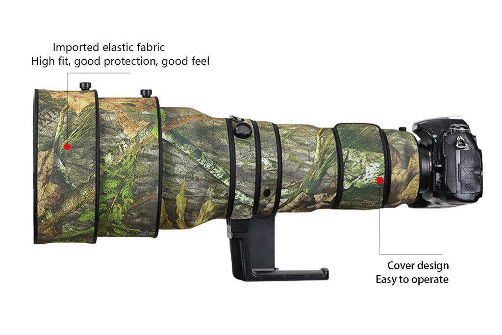 CHASING BIRDS Camouflage Waterproof Lens Coat for Nikon AF-S 400mm F2.8 G ED VR Rainproof Lens Protective Cover