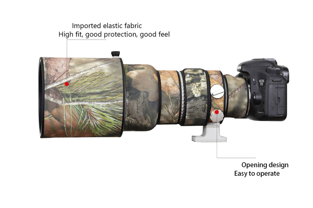 CHASING BIRDS Camouflage Waterproof Lens Coat for Canon EF 300mm F2.8 L Rainproof Lens Protective Cover
