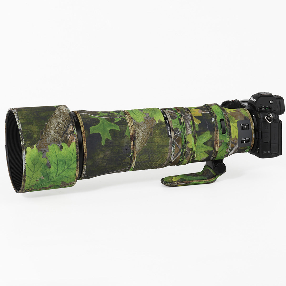 CHASING BIRDS Lens Camouflage Waterproof Coat for NIKON Z 180-600mm F5.6 VR Rainproof Lens Protective Cover Version IV