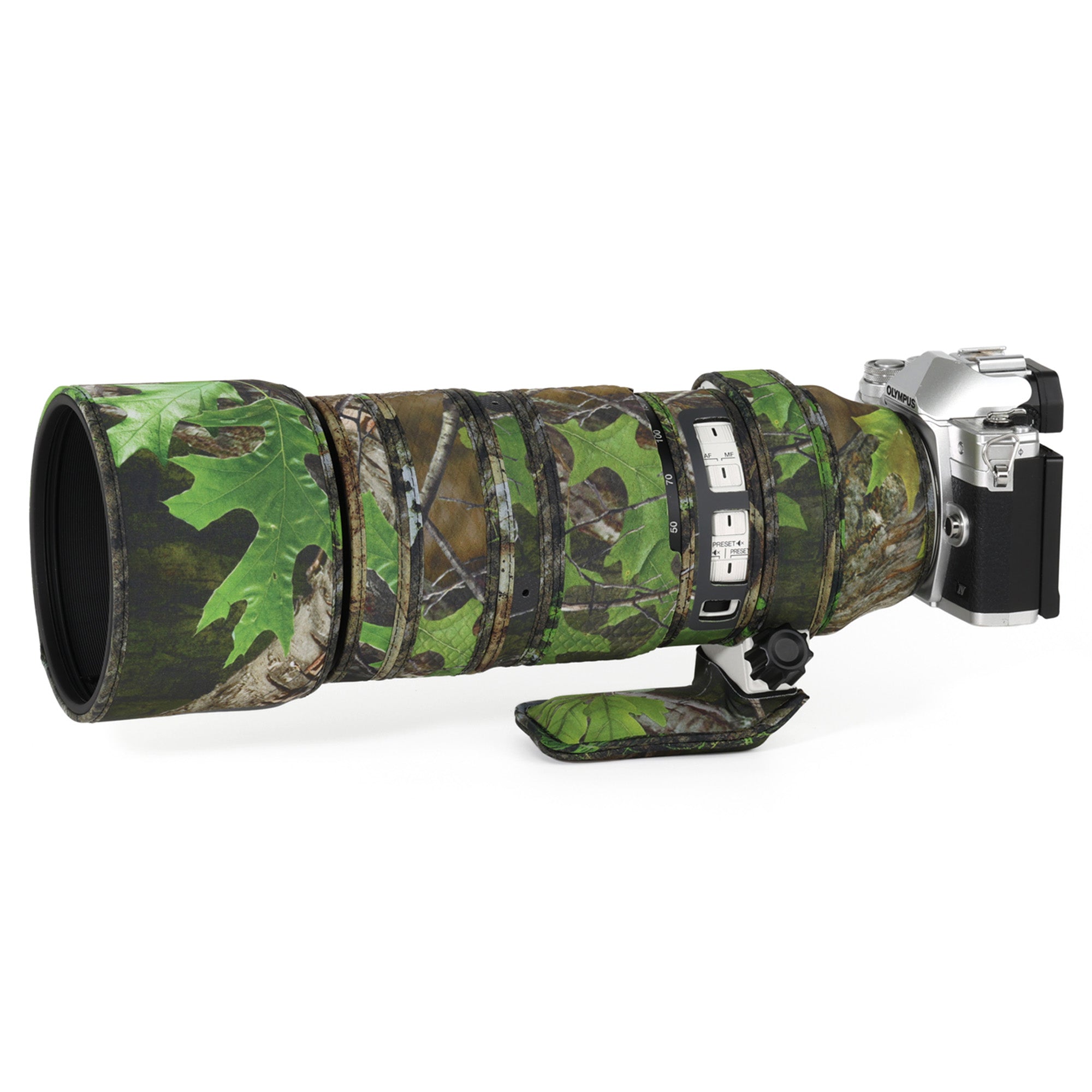 CHASING BIRDS Lens Camouflage Waterproof Coat for Olympus M.ZUIKO Digital ED 50-200mm F2.8 IS PRO Rainproof Lens Protective Cover Version IV