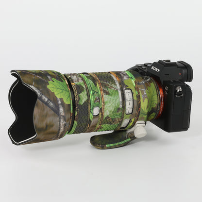 CHASING BIRDS Camouflage Waterproof Lens Coat for Sony FE 70-200mm F4 Macro G OSS II Rainproof Lens Protective Cover