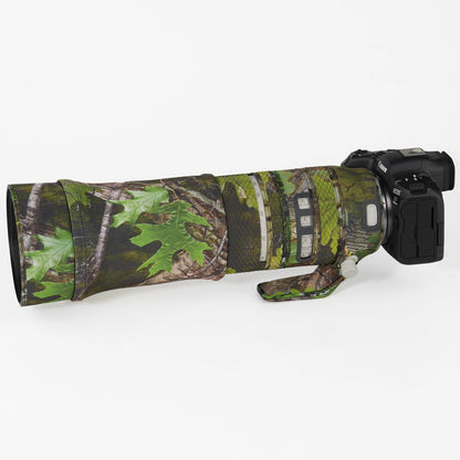 CHASING BIRDS Camouflage Waterproof Lens Coat for Canon RF 100-500mm F4.5-7.1 L is USM Rainproof Lens Protective Cover