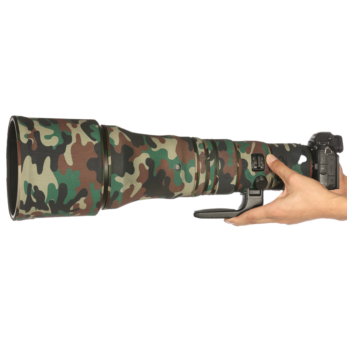 CHASING BIRDS Camouflage Waterproof Lens Coat for NIKON Z 800mm F6.3 VR S Rainproof Lens Protective Cover