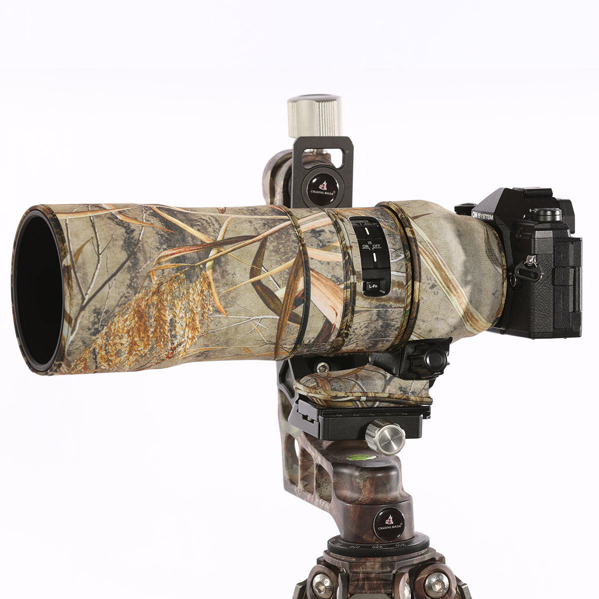 CHASING BIRDS Lens Camouflage Waterproof Coat for Olympus 300mm F4.0 IS PRO Rainproof Lens Protective Cover Version IV