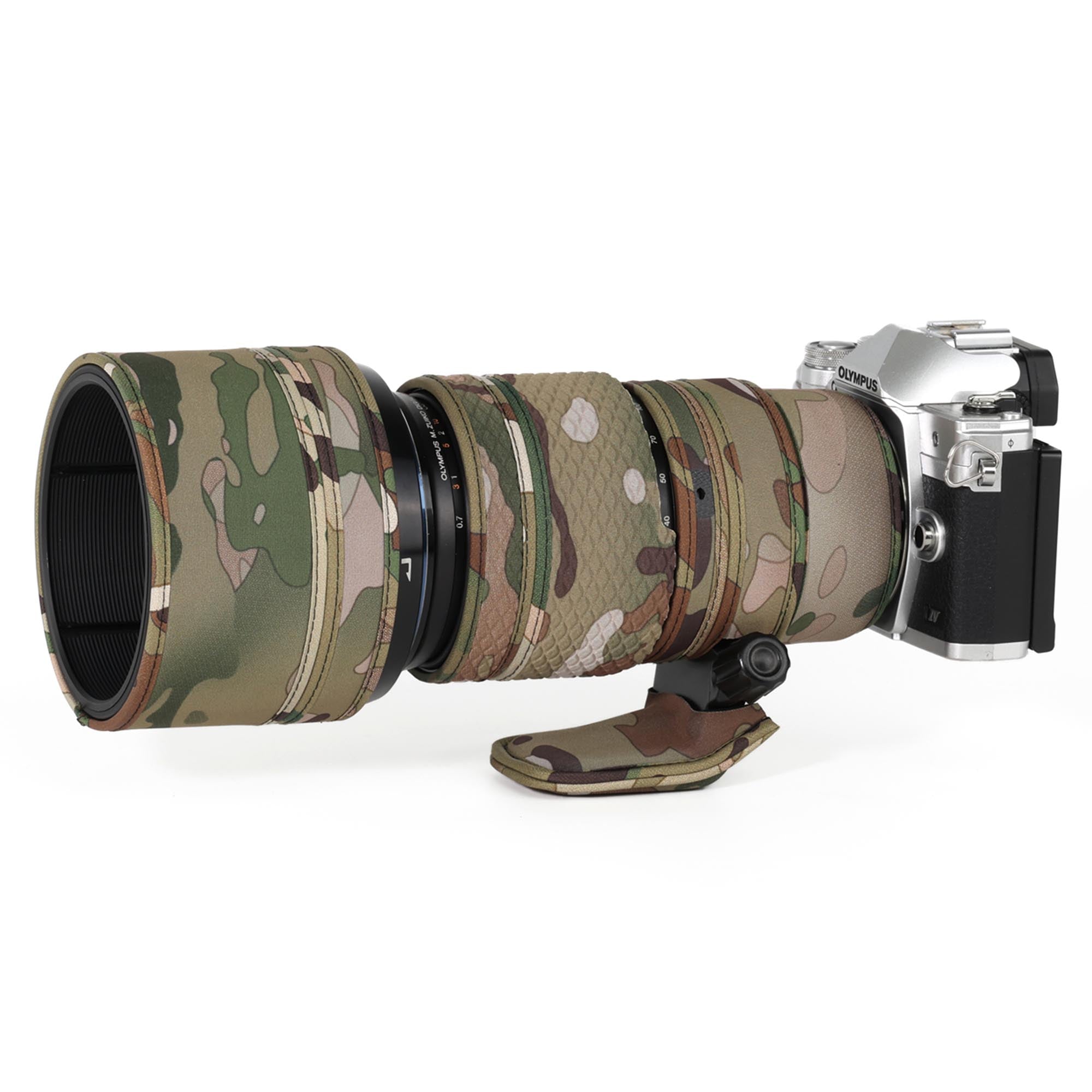 CHASING BIRDS Lens Camouflage Waterproof Coat for Olympus 40-150mm F2.8 PRO Rainproof Lens Protective Cover Version IV