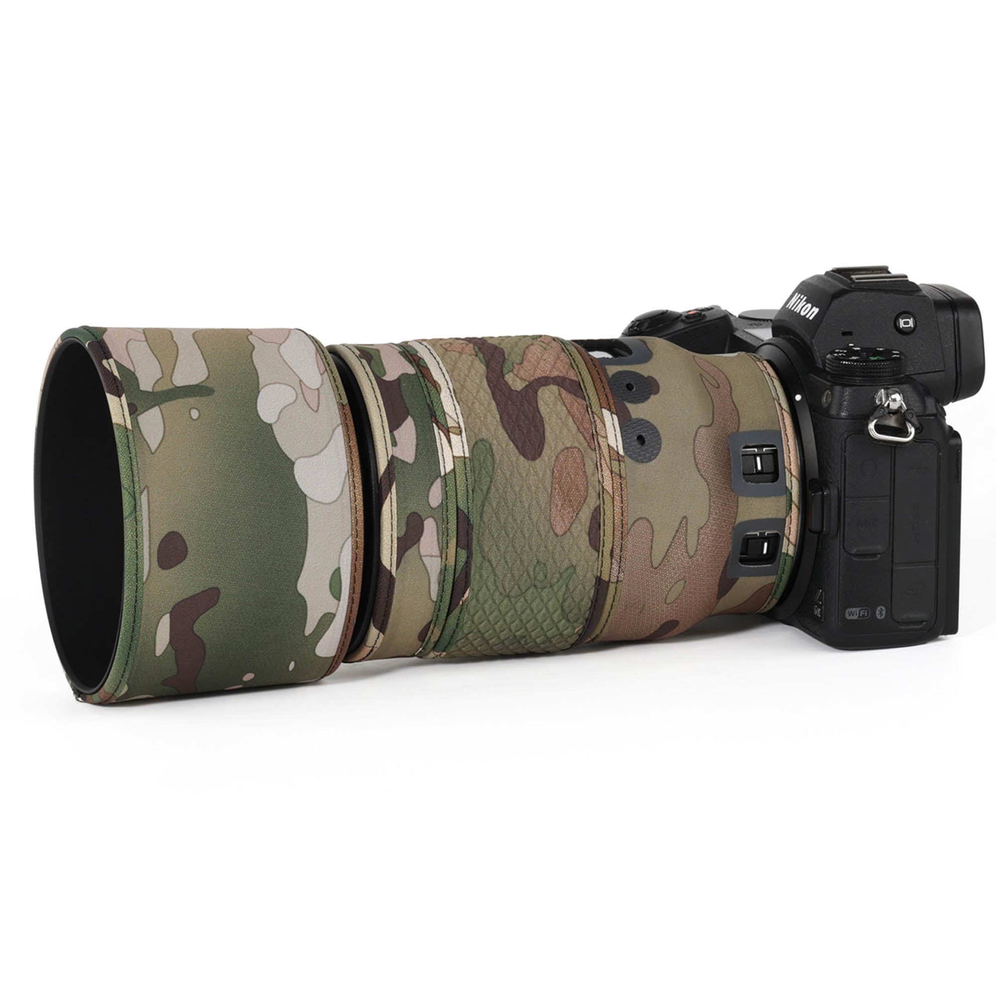 CHASING BIRDS Camouflage Waterproof Lens Coat for Nikon Z 105mm F2.8 VR S Rainproof Lens Protective Cover