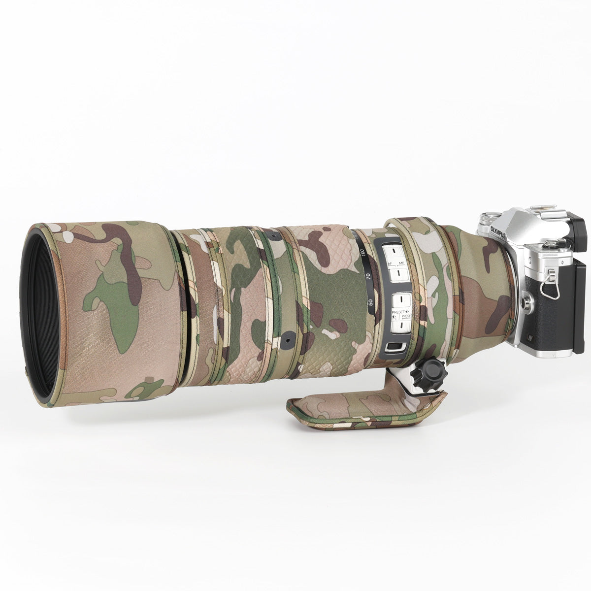 CHASING BIRDS Lens Camouflage Waterproof Coat for Olympus M.ZUIKO Digital ED 50-200mm F2.8 IS PRO Rainproof Lens Protective Cover Version IV