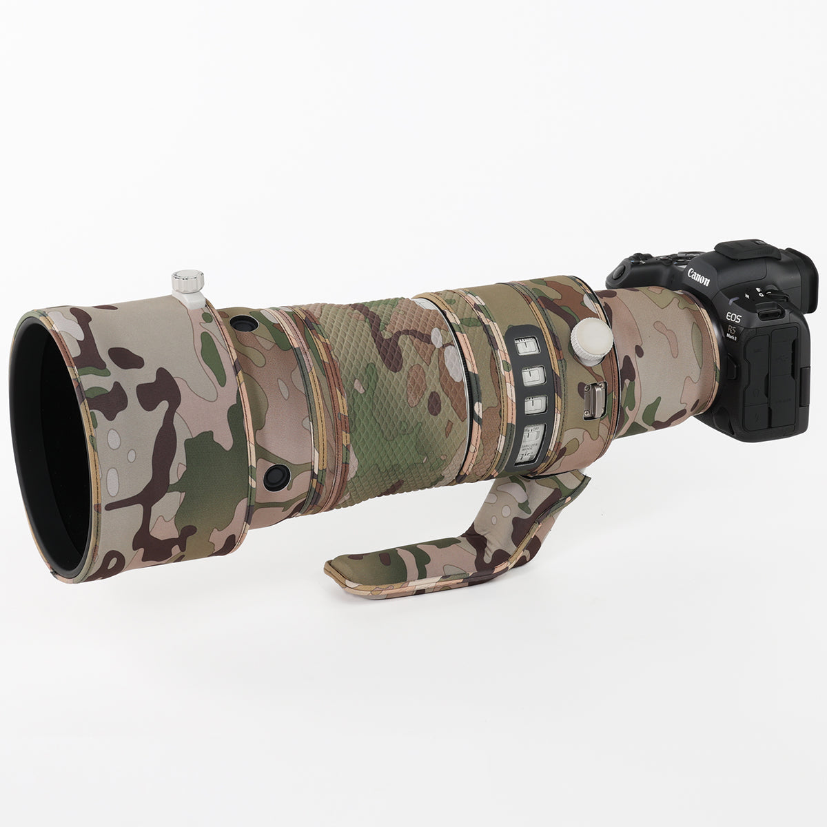 CHASING BIRDS Camouflage Waterproof Lens Coat for CANON RF 100-300mm F2.8 L IS USM Rainproof Lens Protective Cover